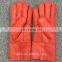 High quality fur-lined winter genuine sheepskin leather gloves for women