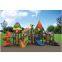 HLB-7073B Kids Plastic Swing and Slide Set Children Playground Outdoor