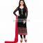 Semi-Stitched Salwar Kameez Dress Material For Office Wear / Casual Daily Wear & Evening Wear Dresses Collection (salwar kameez)