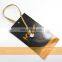 Plastic seal tag with Satin woven tags