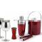 stainless steel cocktail shaker bar set with custom printing box