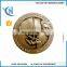 Newest fashion customized metal wedding anniversary souvenir coin