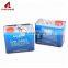 OEM printing industry rectangular metal tin can with plastic lid