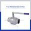 factory supply price welding type lever handle full welded ball valve with PN16 PN25