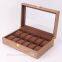 New Design Luxury 12 slots High Quality WoodenWatch Box Watch Boxes Cases