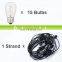 Hot Item LED String Lights S14 LED Bulbs Outdoor Fairy Lights Patio Lights 48ft 110V 2W