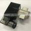 2 way stainless steel water normally open solenoid valve ss 1/8" AC 220V Orifice 2.5mm zero-pressure start valve 0-16bar