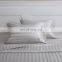 Chinese Factory Custom Queen Striped Bedding Set Hotel