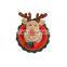 Yarncrafts Reindeer Head Shape Handmade Home Decor Animal Yarn Crochet Wall Hanging