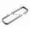 Wholesale Decoration 304 Inox Glass Stainless Steel Industrial Door Handle