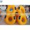 8 shaped double water ski tube inflatable floating ring