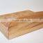 Custom logo and color solid wooden tea crate,compartment tea crates