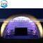 New design PVC air capsule vehicle showcase inflatable car cover tent