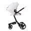 High landscape leather good baby stroller pram for baby