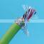 7 pair twisted 0.2mm towline cable screened liycy cable
