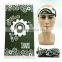 Orange Custom Seamless Bandana Gele Wholesale Sego African Headtie