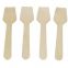 Wooden Ice Cream Spoon Disposable-Ice Cream Spade Spoons for serving ice cream and gelato