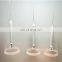 Nordic Simple Transparent Hanging Lamp New Rectangular Crystal Glass Decorative Chandelier Lamp