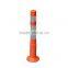 Lower Factory Price 750mm Orange Flexible PU warning post TS004