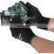 Black Polyurethane Dipped General Duty Work Gloves Anti-static PU Coated Electronic Gloves For Gardening Painting