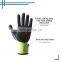 HANDLANDY Breathable Micro Foam nitrile smooth Palm Cut-Resistant Knit Work Gloves Mechanics Impact Resistant Gloves