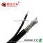 outside plant cable bare copper ground wire dual shielded coaxial