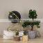 hot selling black gold color map elegant table smooth earth globe decorative
