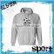 2016 newest style fashion men's sleeveless longline grey hoodie