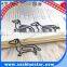 Mini dog shape paper clip PET coated PMS color