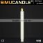 Home Decoration Flameless LED Taper candle light with USA, EU patent