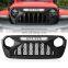 Передний бампер с решеткой с LED-освещением для Jeep Wrangler JL/JT 2018 - 2021 годов