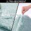 Bathroom Water Absorbent Soft Bath Mat Microfiber Shaggy Bath Rug for shower