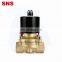 SNS 2W160-15 hydraulic electric 1/2 inch 12v 24v 110v 220v brass Water Solenoid Valve
