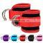 Adjustable Ankle Straps For Cable Machines Pink Gym Neoprene Fitness Padded Ankle Strap
