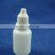 OEM PE tamper and chimd proof 20 ml plastic eye drop bottle