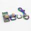 Rainbow dog accessories sets   Rainbow hardware for Bags