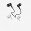 3.5mm connector for mobile phone in-ear wired plastic earphone stereo sound headphone with mic and volume control