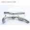 HMD Stainless Steel Exhaust Manifold for Audi S3 TT 2.0T Car Accessories Without Catalytic Header High Flow Catalyst Downpipe whatsapp008613189999301