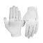 Man Lady Golf Gloves Custom Logo Cabretta Leather Palm Soft Men White OEM Color Feature Golf gloves