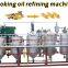 Low consumption cooking oil refinery line cooking oil refinery machine