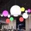 restaurant nightclub hotel coffee house modern new design chandeliers plastic pendant hanging ball sphere lights lamp