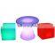 Bar Stools and Tables Led Cube Seating Plastic Club Furniture