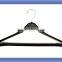 19" black plastic clothes hanger manufacturer