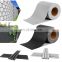 Hot selling 35 m x 19 cm pvc strip tarpaulin privacy screen fence security strips roll