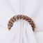 Round Shaped Rattan Napkin Ring Holder For Home Decoration