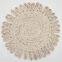 Natural Material Corn Husk Woven Placemats Wholesale Table Decoration Round Plate Mat