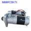 Mitsubishi M009T20171 Electrical Engine Starter Wholesaler China Mitsubishi Mini Backhoe Starter OEM Customized 24V Heavy Duty Starter Motor for Mitsubishi