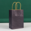 100% Biodegradable Heavy Duty Craft Vegetable Paperbags Brown Kraft Grocery Paper Bag for Supermarket