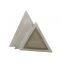 100% Cotton 280gsm blank triangle shape Stretched Canvas