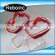 Transparent PVC packing bag with zipper handle